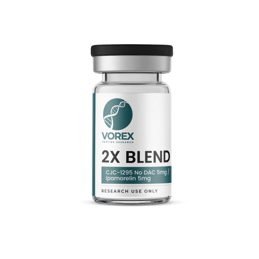 2X Blend CJC-1295 Without DAC (5mg) / Ipamorelin (5mg)