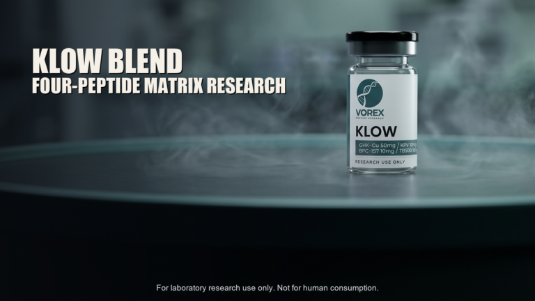 The KLOW Blend (GHK-Cu / KPV / BPC-157 / TB-500): Four-Peptide Matrix & Inflammation Research