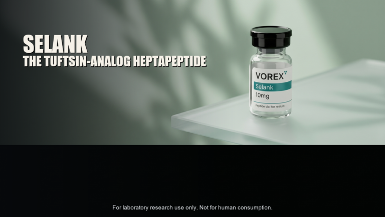 Selank: A Tuftsin-Analog Heptapeptide in Regulatory-Neuropeptide Research