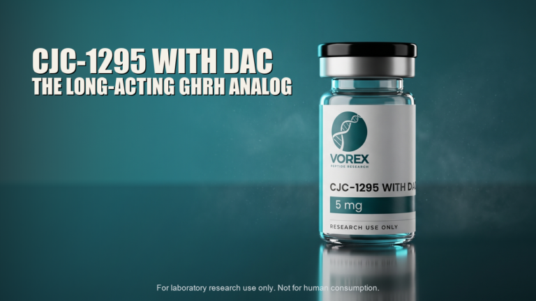 CJC-1295 With DAC: The Long-Acting GHRH Analog and Its Albumin-Binding Drug Affinity Complex in Research